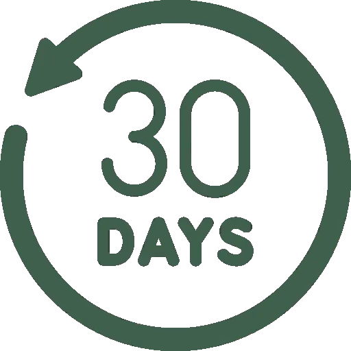 Garantie satisfait ou remboursé 30 jours